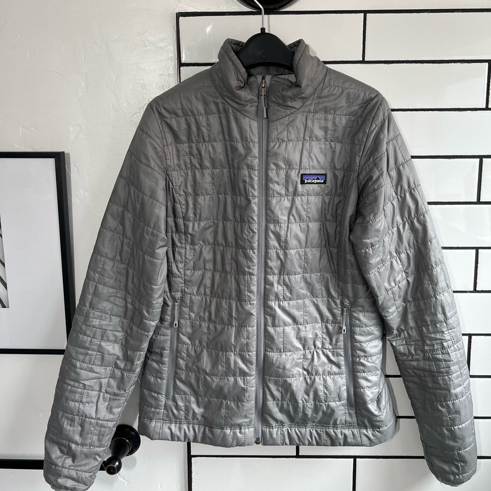 Patagonia Nano Puff Jacket, grey, size S